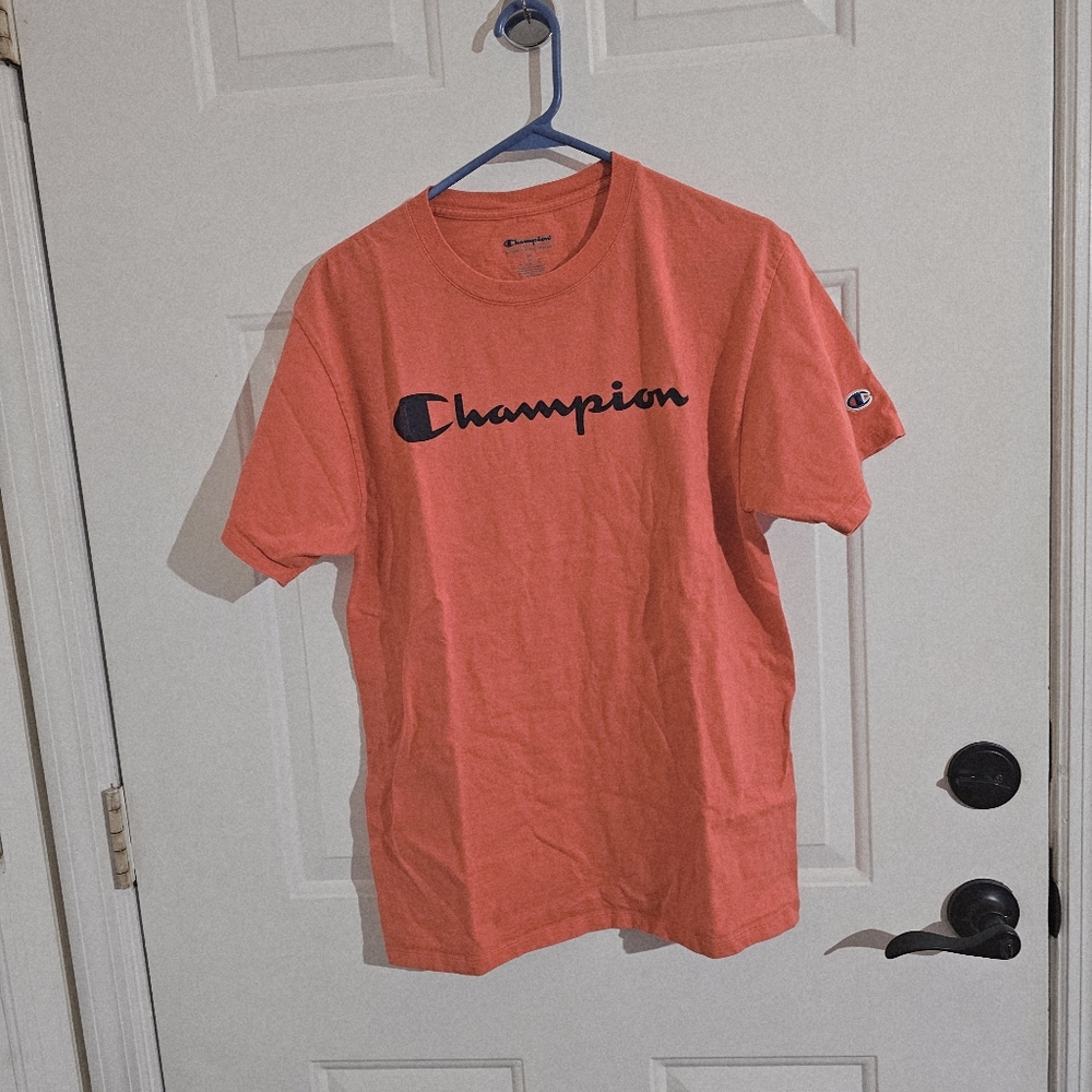 Champion Men's Bright Orange Tee